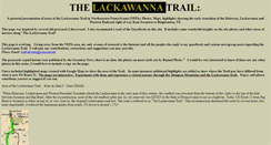 Desktop Screenshot of lackawannatrail.railfan.net