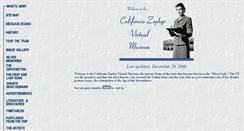 Desktop Screenshot of calzephyr.railfan.net