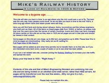 Tablet Screenshot of mikes.railhistory.railfan.net