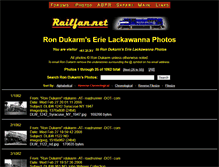 Tablet Screenshot of dukarm.railfan.net