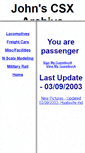 Mobile Screenshot of csxfan.railfan.net