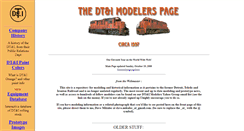 Desktop Screenshot of dti.railfan.net