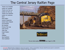 Tablet Screenshot of centralnjfan.railfan.net
