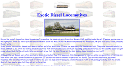 Desktop Screenshot of exotic.railfan.net